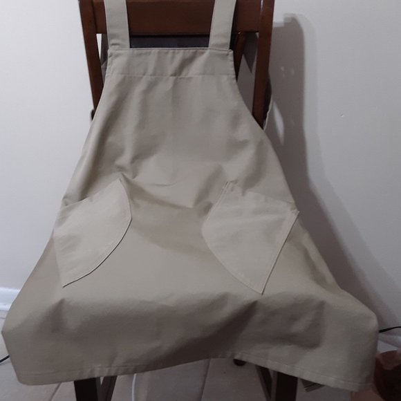 New Cross Back Apron, One of a Kind - Picture 1 of 3